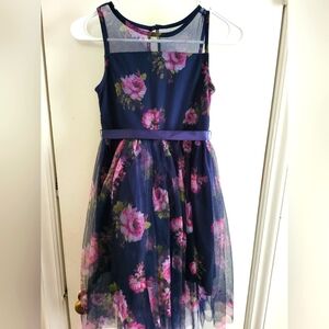 Lilt Navy Floral Dress. Size 10.